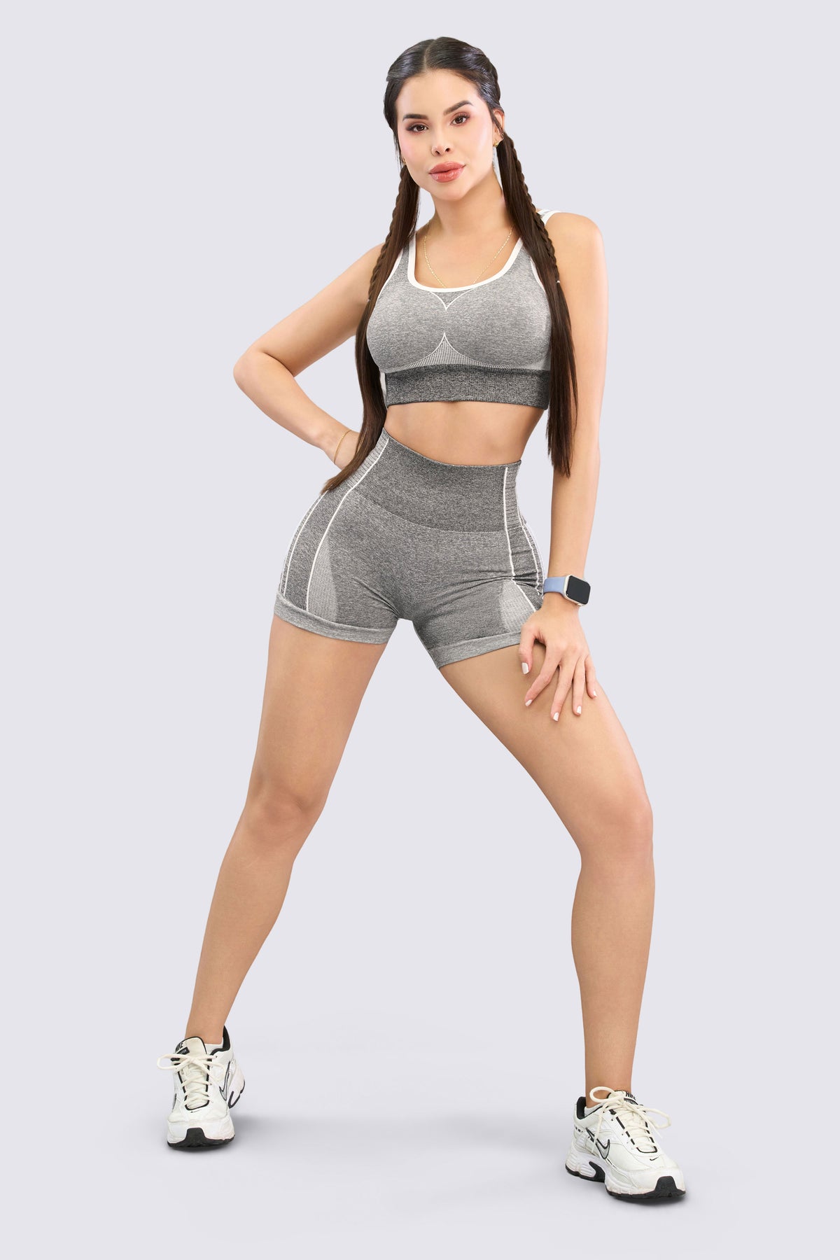 Short Mujer Tejido Sculpt Blanco