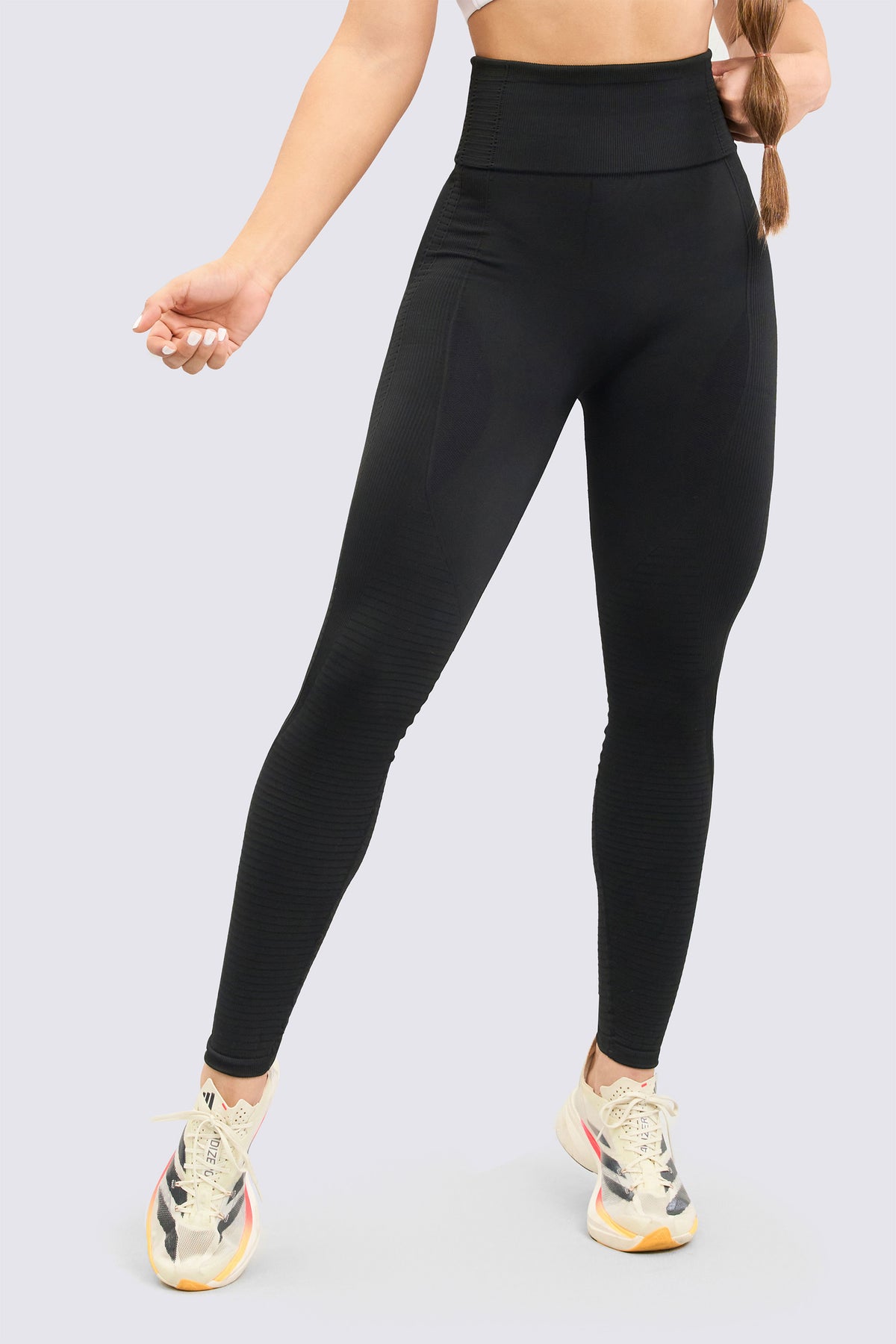 Leggings Negro Moldea la Figura