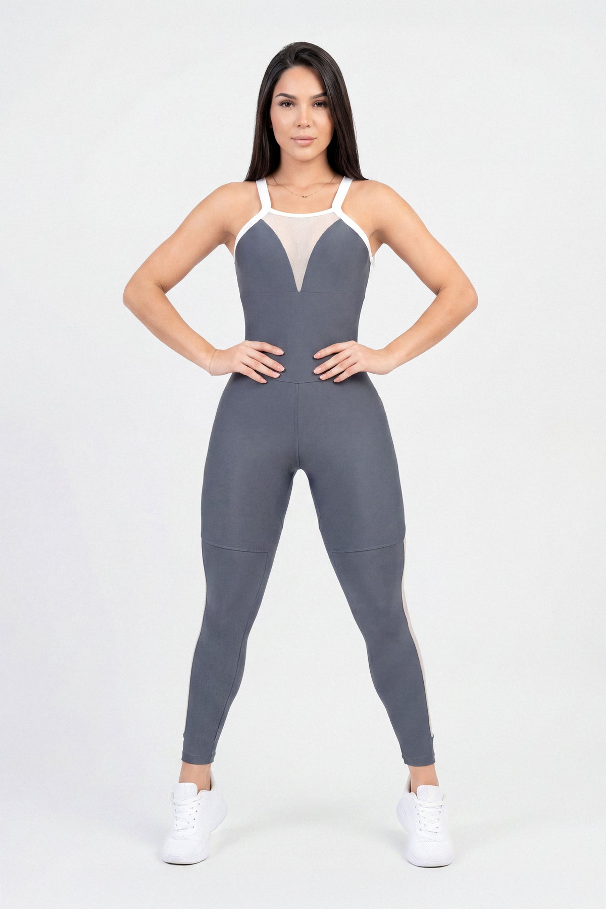 Enterizo Mujer BodySculpt Gris