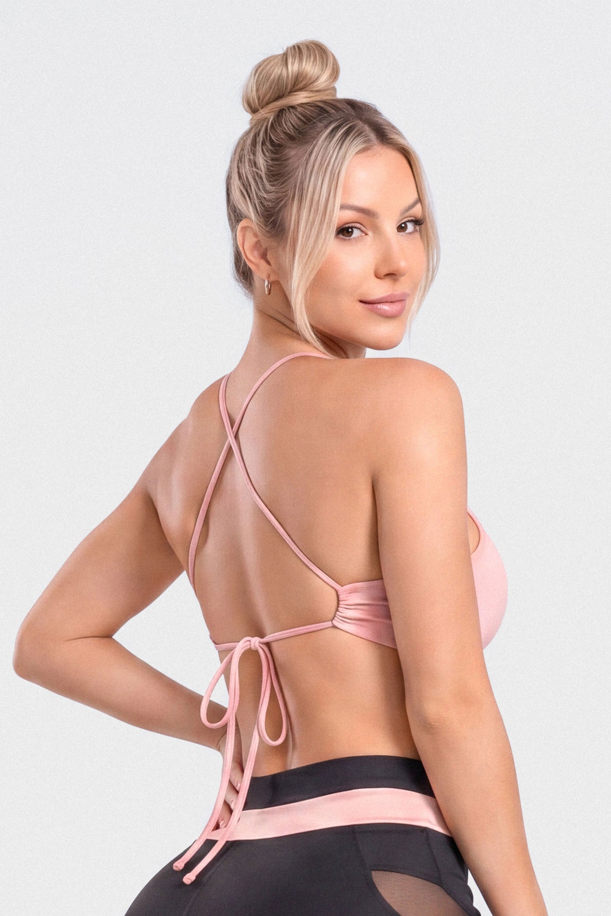 Top Rosado Cut Out Frontal
