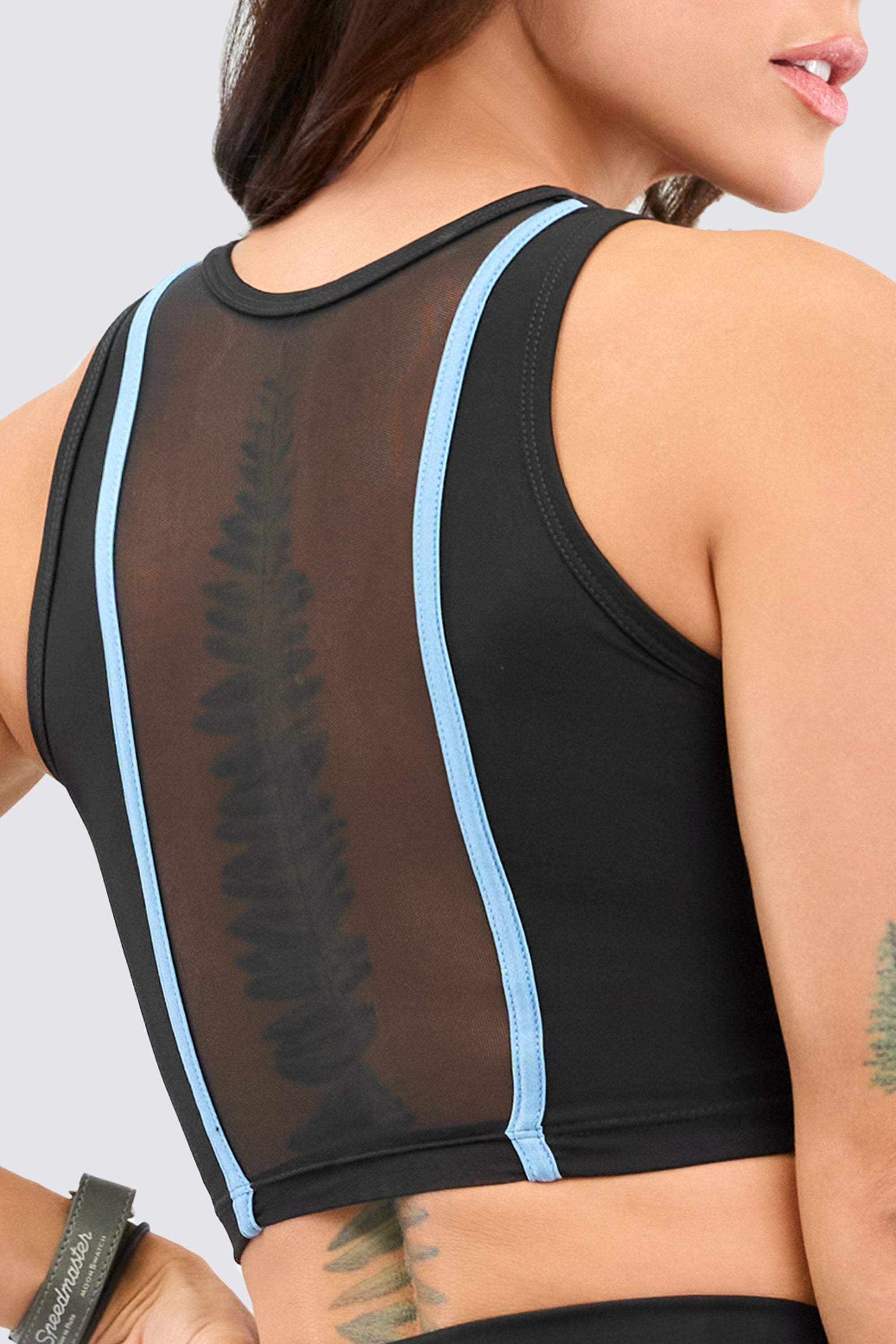 CGW Lifting Crop Top – Aqua Edition