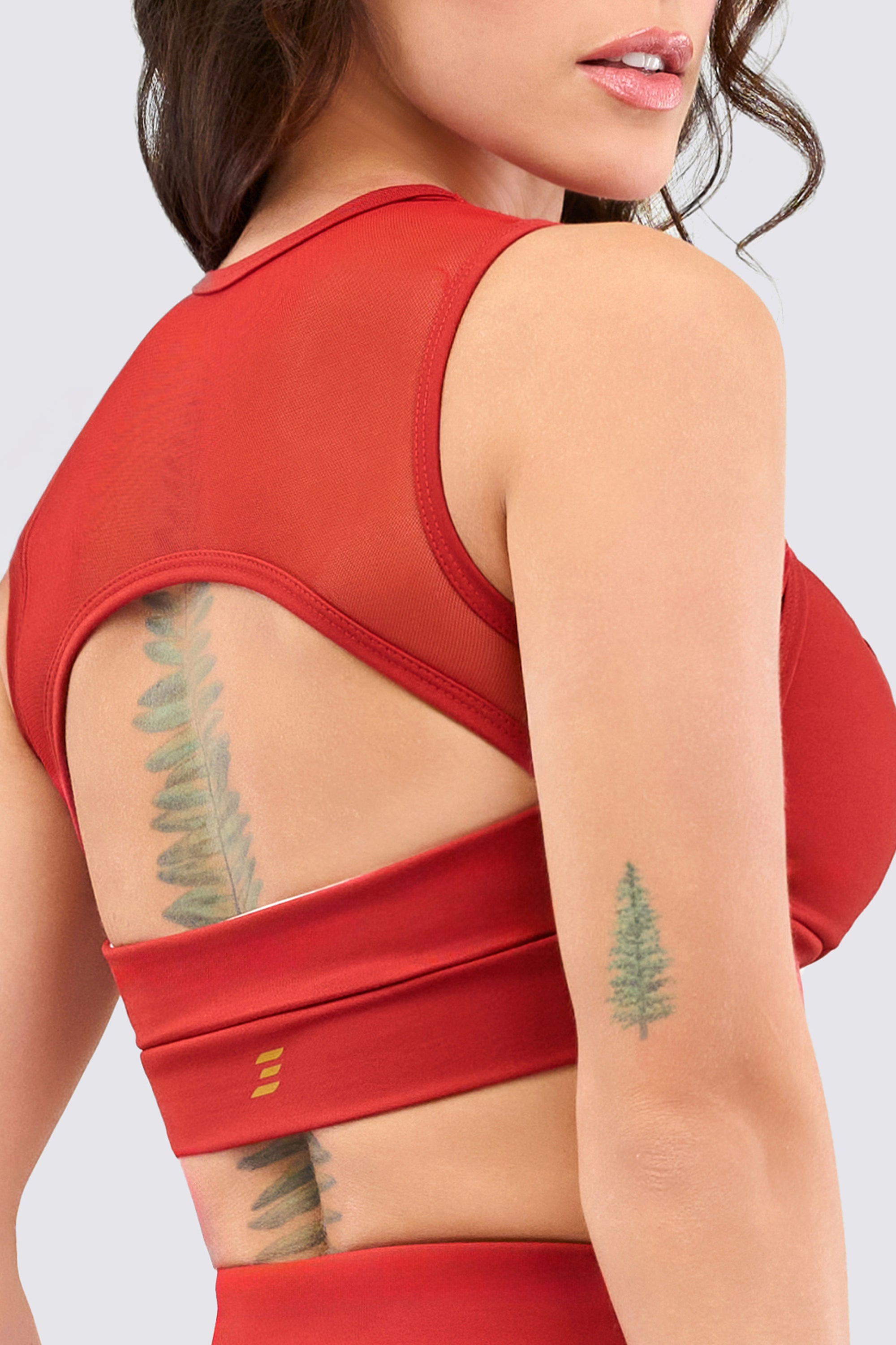 CGW Fusion Mesh Crop Top