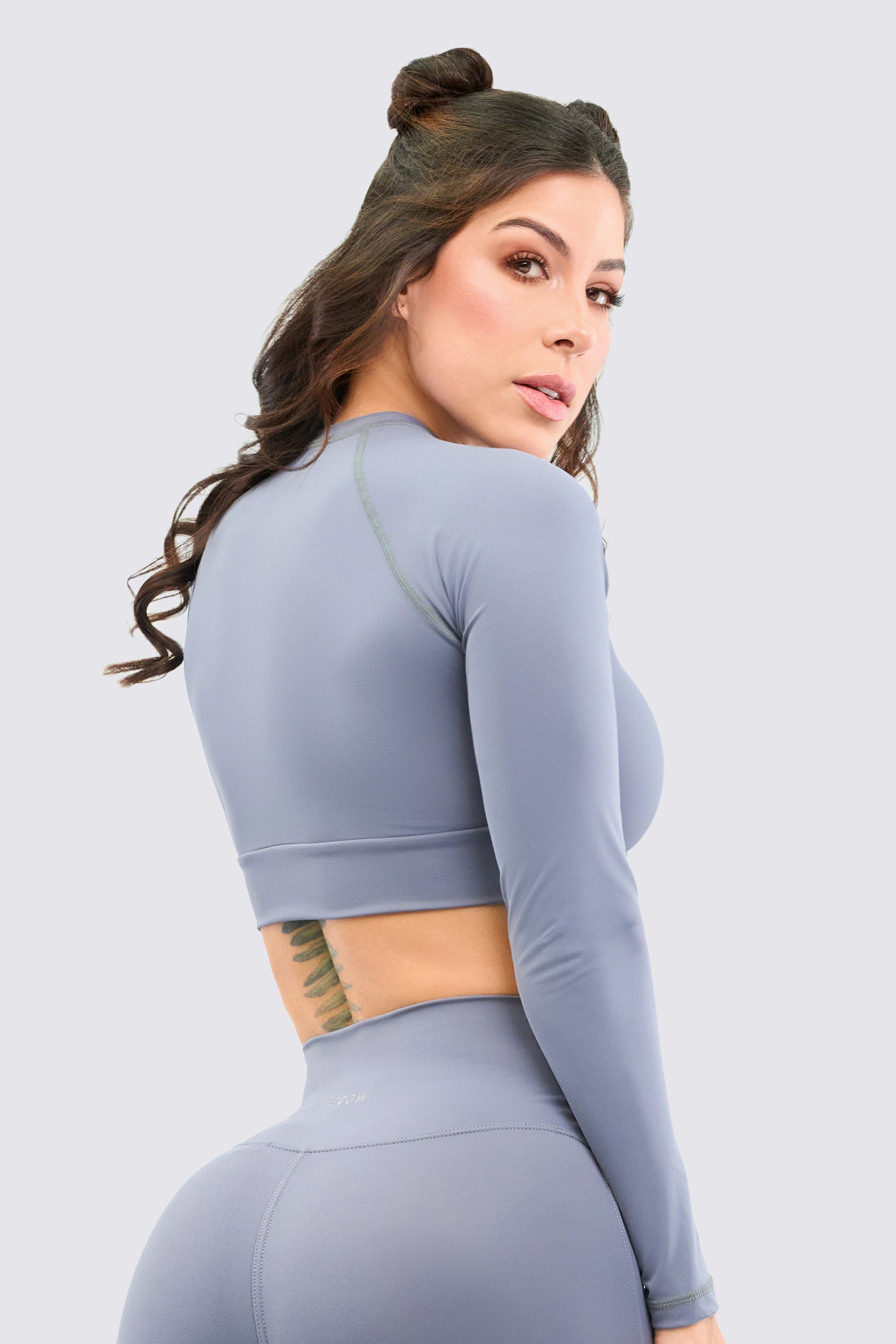 CGW ZenFlow Long Sleeve Crop Top