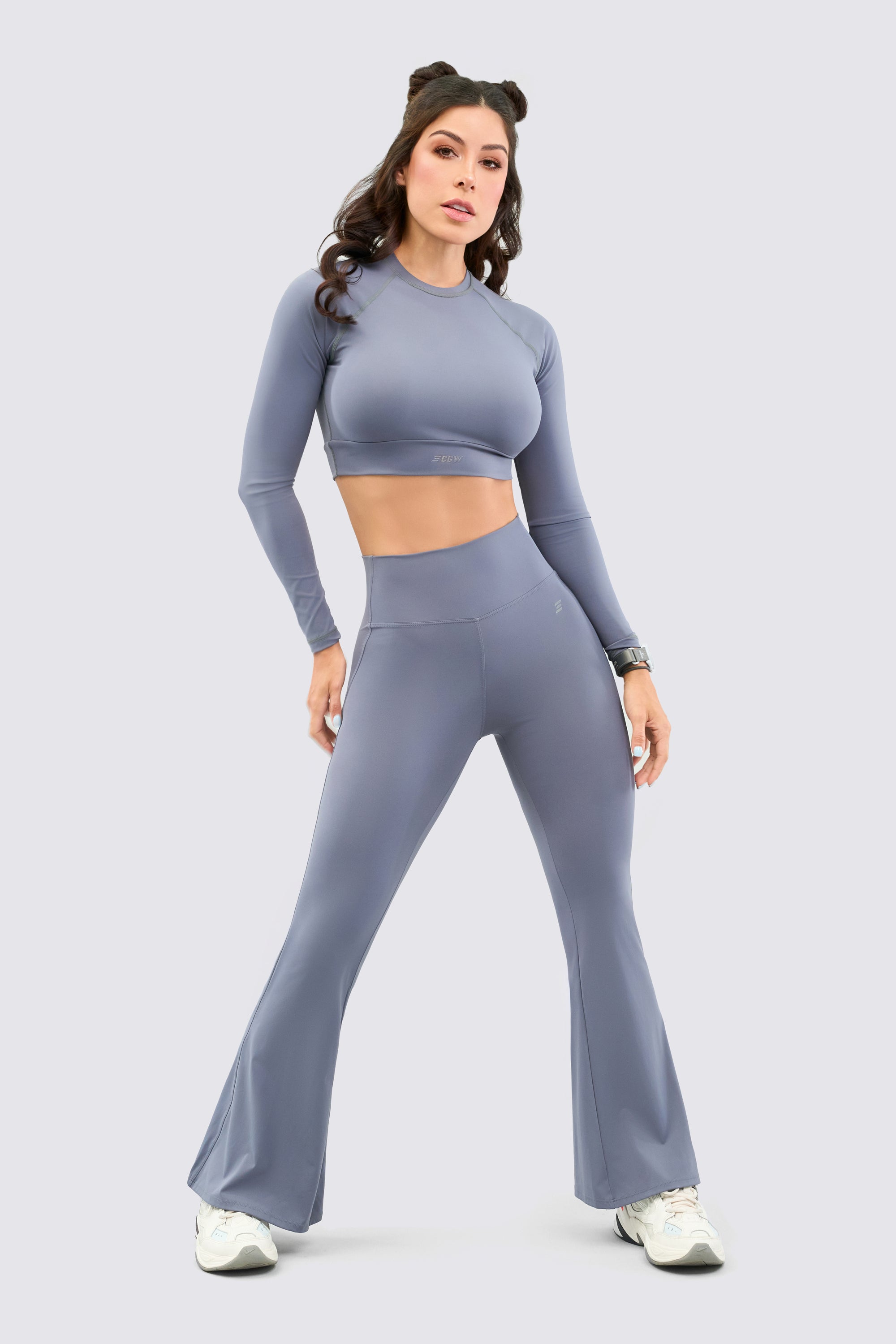 CGW ZenFlow Long Sleeve Crop Top