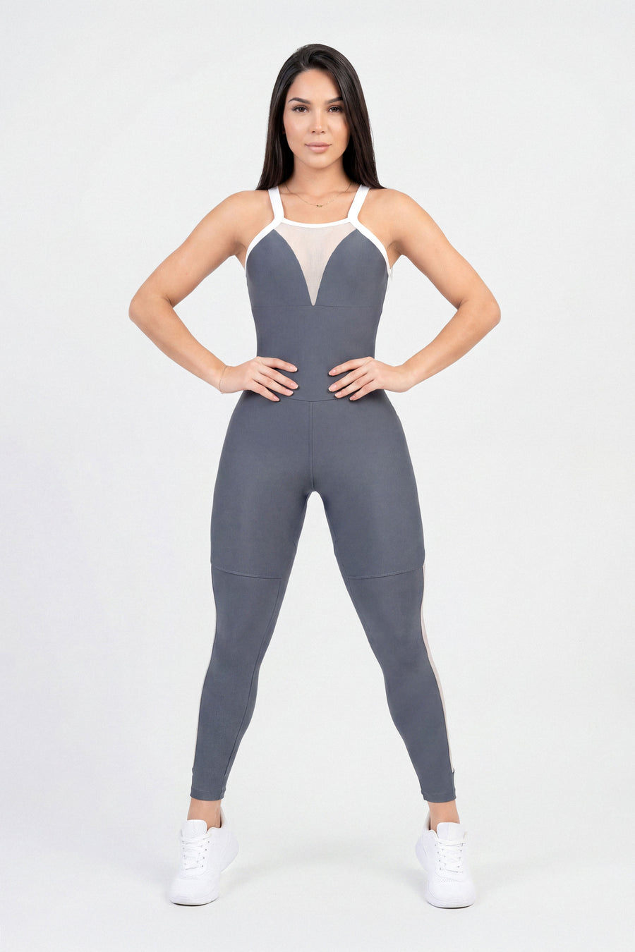 Enterizo Mujer BodySculpt Gris