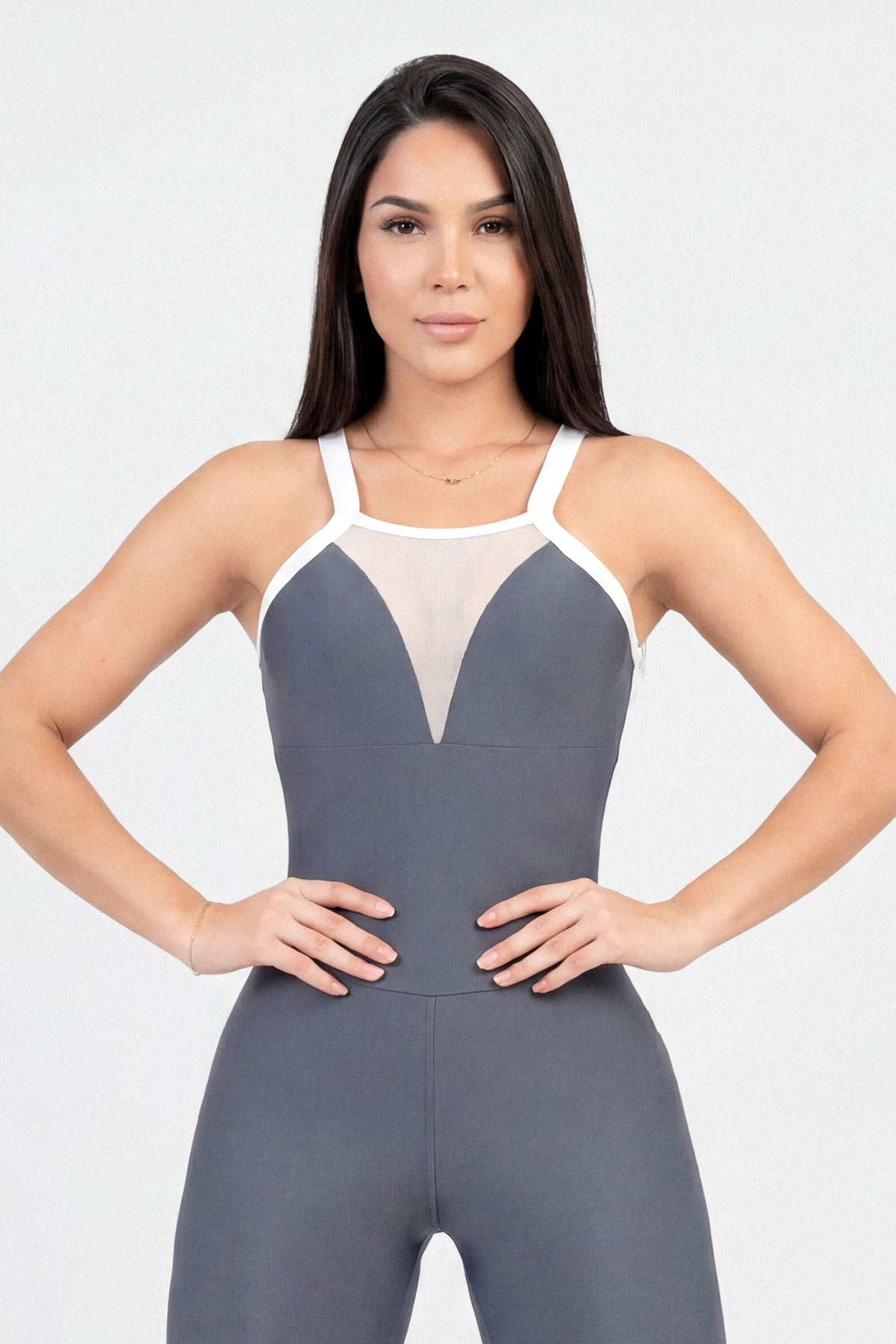Enterizo Mujer BodySculpt Gris