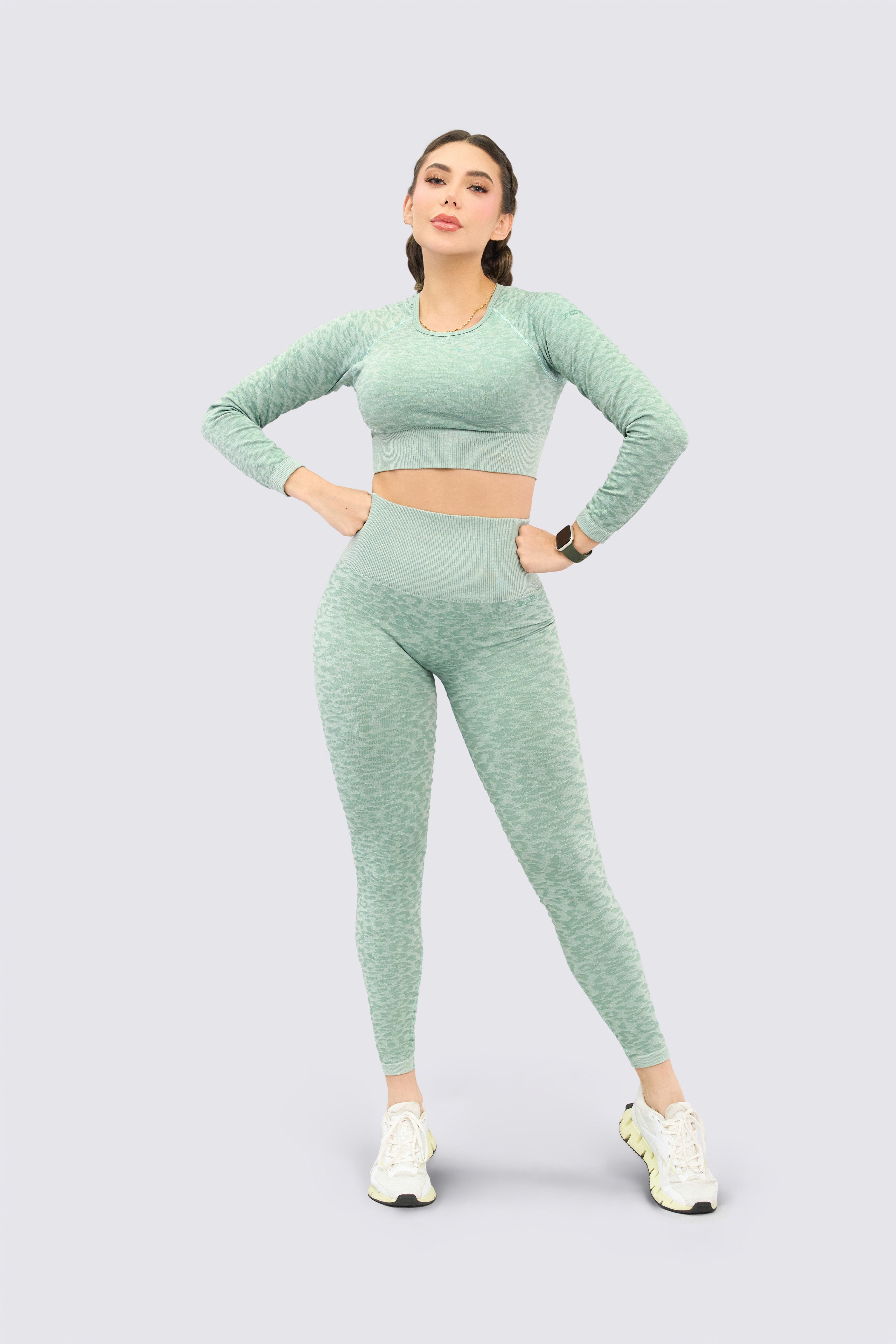 CGW Mint Wild Seamless Leggings