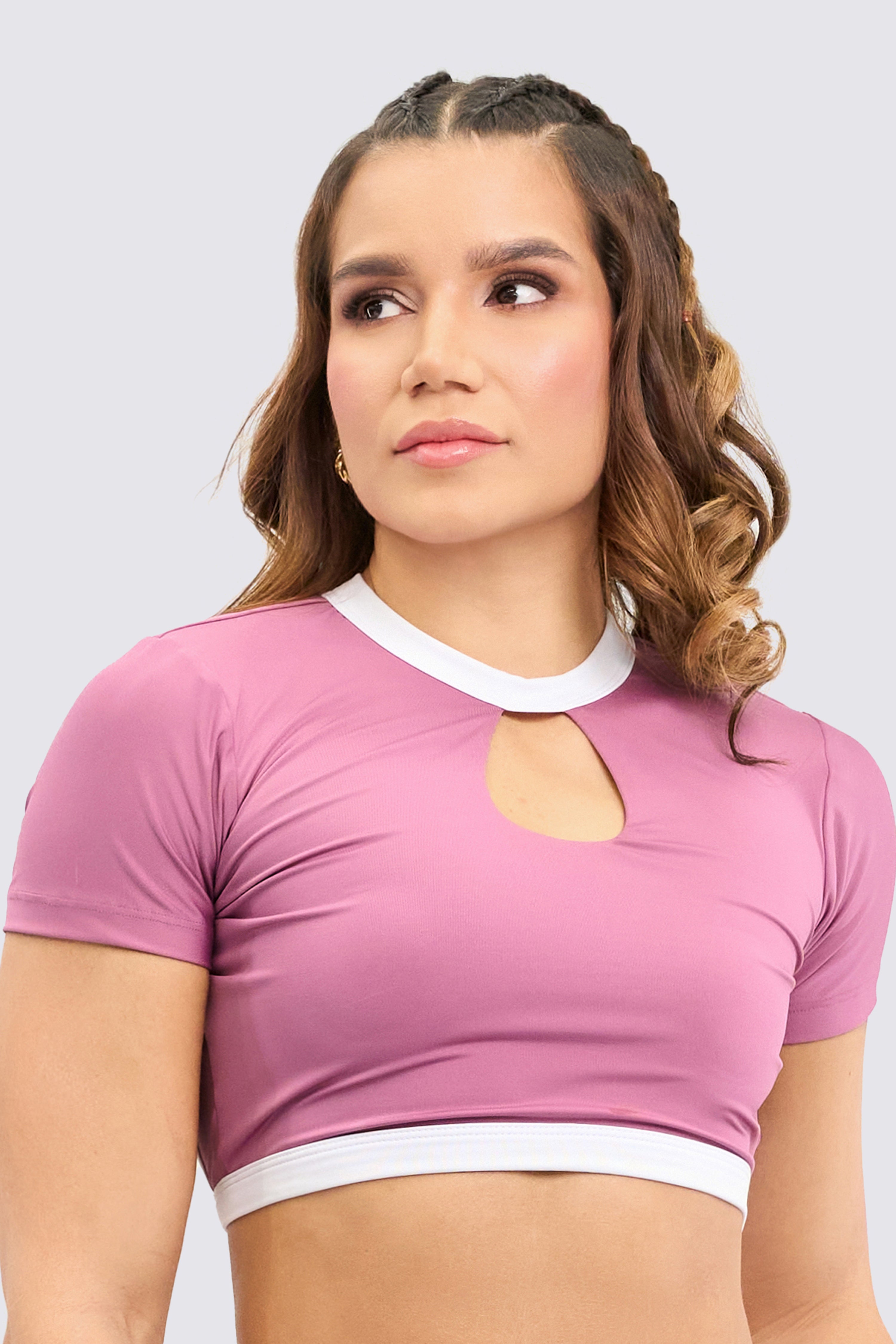 CGW SwiftMove Contrast Crop Top