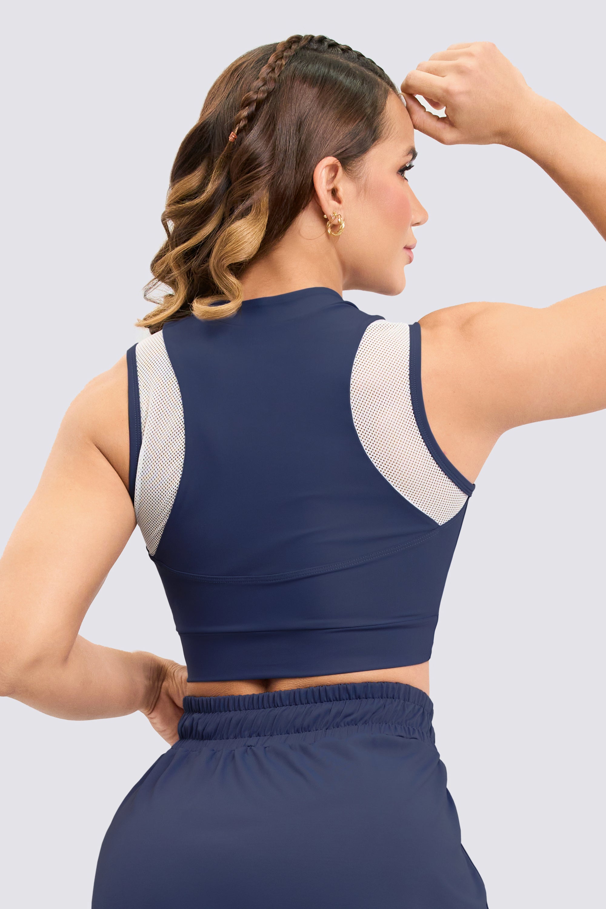 CGW AceFlow Mesh Crop Top