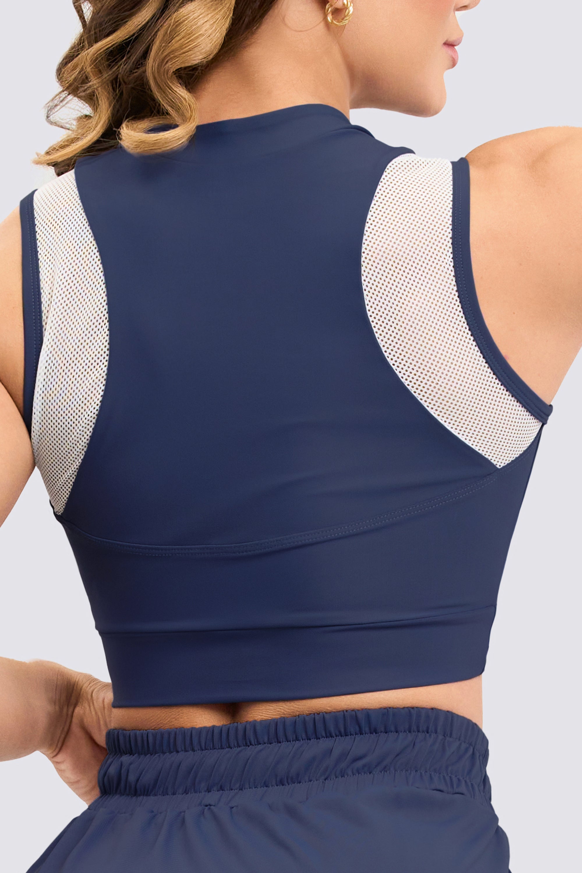CGW AceFlow Mesh Crop Top